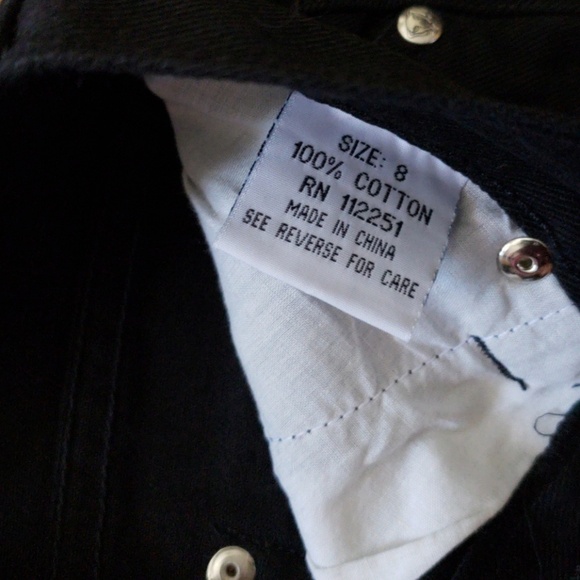 New Black Jean's sz 8 - Picture 4 of 5